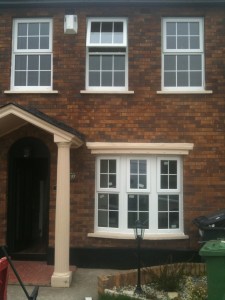 white georgian pvc window - WeFixWindowsandDoors.ie