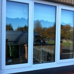 white pvc flat window - WeFixWindowsandDoors.ie